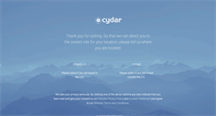 Desktop Screenshot of cydarmedical.com