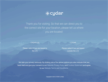 Tablet Screenshot of cydarmedical.com